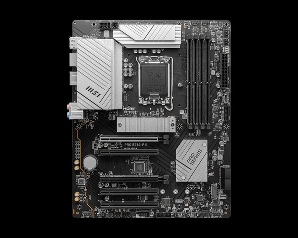 MSI PRO B760-P II DDR5 INTEL ATX GAMING ANAKART - 2