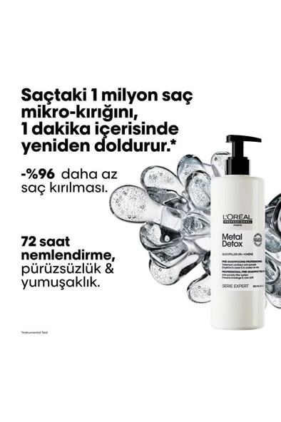 Loreal Professionnel Metal Detox Şampuan Öncesi Bakım 250 ML - 2