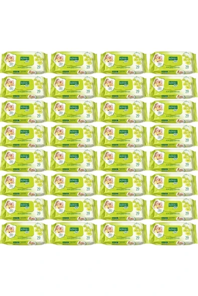 Komili Soft Islak Bebek Havlusu 70 Li 32 Adet