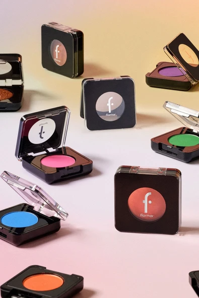 FLORMAR Baked Yüksek Pigmentli & Yoğun Işıltılı Fırınlanmış Göz Farı - 7