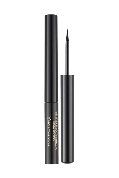 MAX FACTOR Suya Dayanıklı Siyah Eyeliner - Color X-pert Waterproof Eyeliner 01 Deep Black 42209522