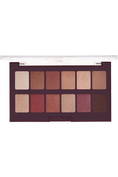 MAYBELLİNE NEW YORK Göz Farı Paleti - The Burgundy Eye Shadow Palette - Mat ve Işıltılı - 2
