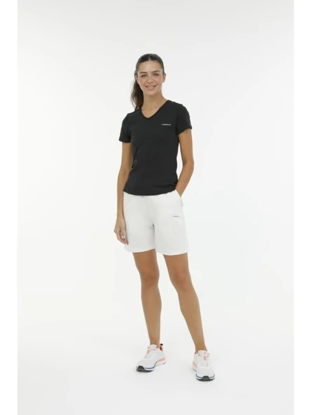 Lumberjack Basic Short W-CT144 5Fx Kadın Şort Ekru 101931813 - 3