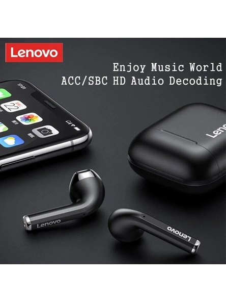 Lenovo Lp2 Livepods Kablosuz Bluetooth Kulaklık Siyah