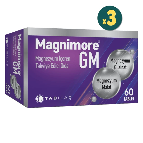 Magnimore GM 60 Tablet 3 Adet