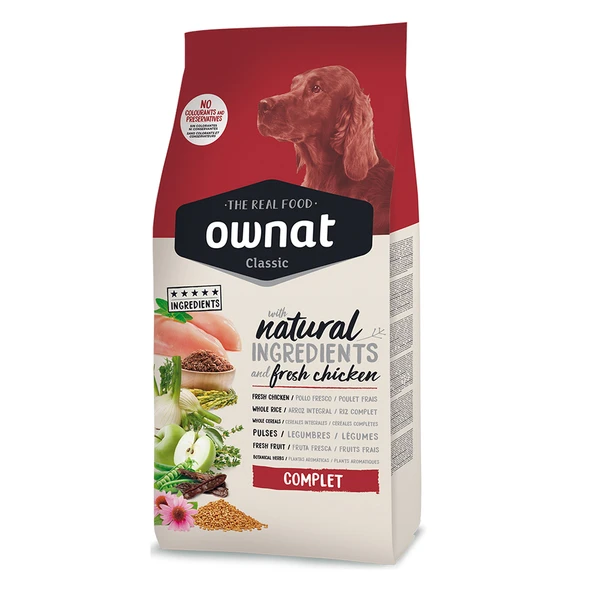 Ownat 12 kg Tavuklu Classic Adult Köpek Maması ürün görseli 1