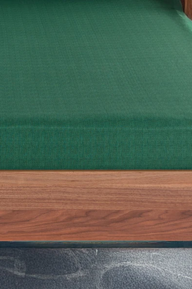 Upstyle Pes Lastikli Çarşaf Seti Çift Kişilik Monstera Kombin Yeşil - 2