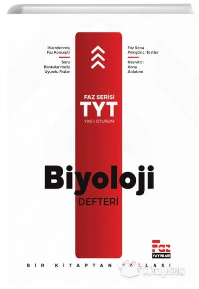 TYT Biyoloji Defteri Faz Yayınları