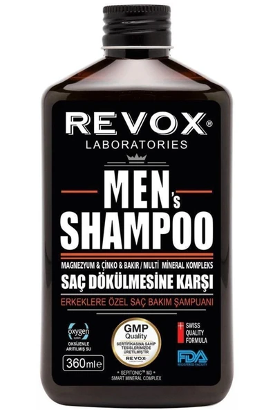 Revox Şampuan Men Saç Dökülmesine Karşı 360 ml ürün görseli 1