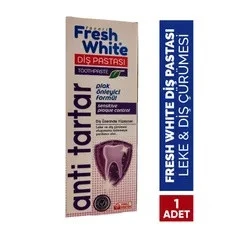 FRESH WHİTE DİŞ PASTASI ANTİ TARTAR SENSİTİVE 90G ürün görseli 1