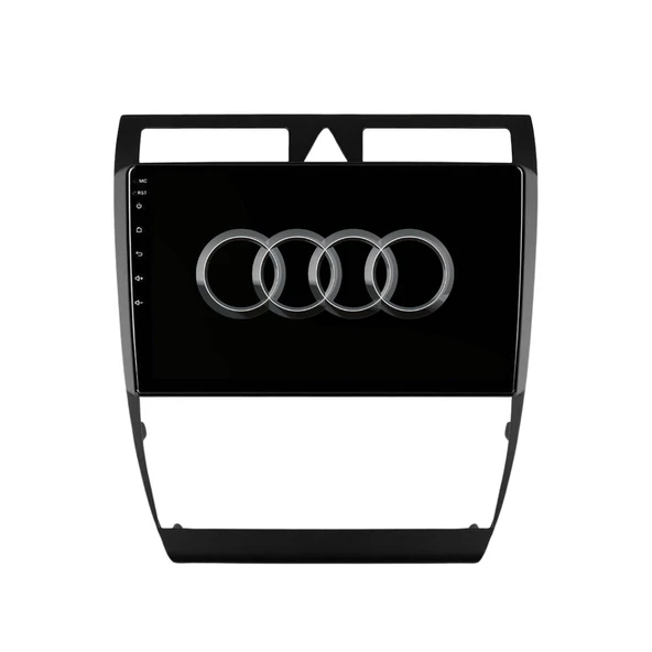 Audi A6 Araç Multimedya Android Ekran Carplay Navigasyon Cihazı Double Teyp 2+32 9" 97-05 Black CADENCE