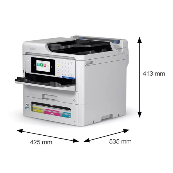 Epson WorkForce Pro WF-EM-C800RDWTF Renkli Çok Fonksiyonlu Inkjet Yazıcı - 4