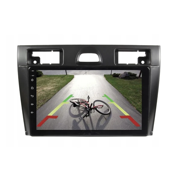 Ford Fiesta Araç Multimedya Android Ekran Carplay Navigasyon Double Teyp 2+32 9" 06-08 Black CADENCE - Resim 4