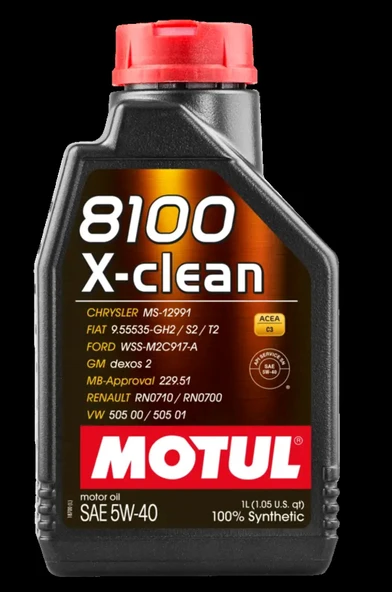 MOTUL 8100 X-CLEAN 5W-40 1L