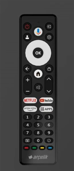 Arçelik 7 serisi A65 E 795 B 65/164 cm 4K UHD Google Televizyon - 5