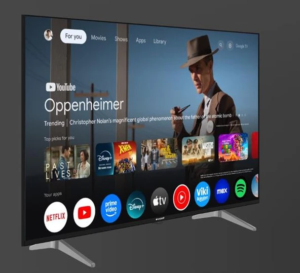 Arçelik 7 serisi A65 E 795 B 65/164 cm 4K UHD Google Televizyon - 3