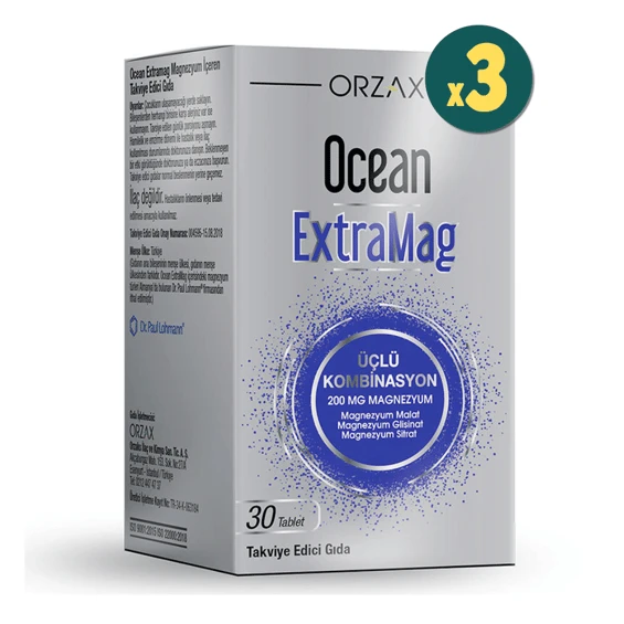 Ocean ExtraMag 30 Tablet 3 Adet