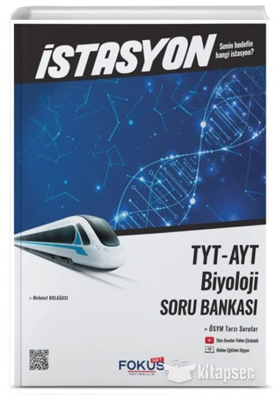 TYT AYT Biyoloji İstasyon Soru Bankası Fokus Net Yayıncılık