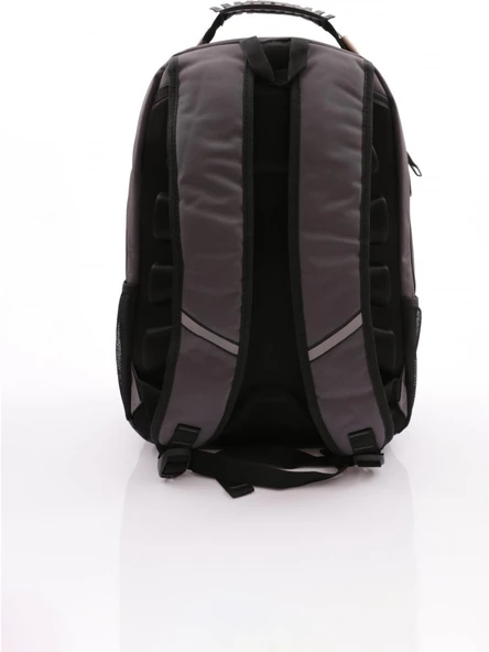 Ççs 51448 Laptop Bölmeli Gri Sırt Çantası - 4