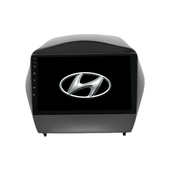 Hyundai ix35 Araç Multimedya Android Ekran Carplay Navigasyon Double Teyp 4+64 9" 10-15 Black CADENCE