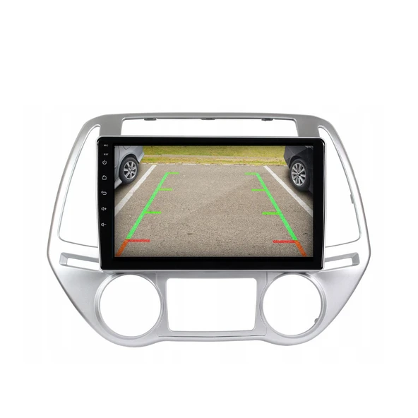 Hyundai i20 Araç Multimedya Android Ekran Carplay Double Teyp 4+64 9" 13-14 Düz Dijital Silver CADENCE - Resim 3