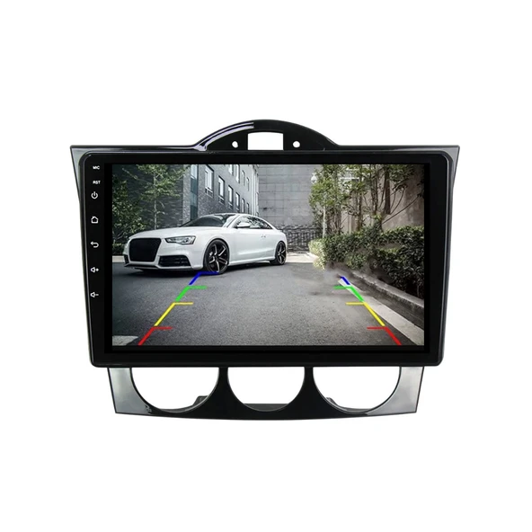 Mazda Rx-8 Araç Multimedya Android Ekran Carplay Navigasyon Double Teyp 4+64 9" 05-08 Black CADENCE - Resim 4