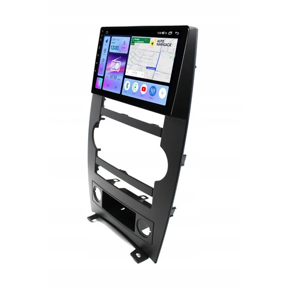 Jeep Commander Araç Multimedya Android Ekran Carplay Double Teyp 4+64 9" 05-10 Black CADENCE - Resim 2