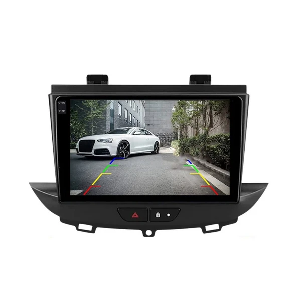 Opel Grandland / Crossland Araç Multimedya Android Ekran Carplay 4+64 9" 16-20 Black CADENCE - Resim 3