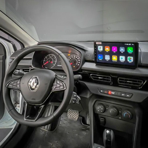 Renault Taliant Araç Multimedya Android Ekran Carplay Double Teyp 4+64 9" 21-23 Black CADENCE - Resim 5