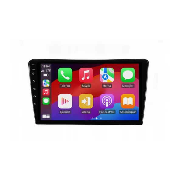 Kia Ceed Araç Multimedya Android Ekran Carplay Navigasyon Double Teyp 4+64 9" 10-12 Black CADENCE - 3