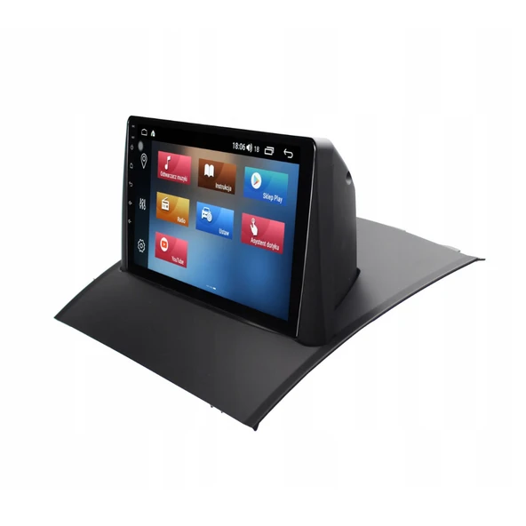 Renault Megane 2 Araç Multimedya Android Ekran Carplay Double Teyp 4+64 9" 04-08 Black CADENCE - 2