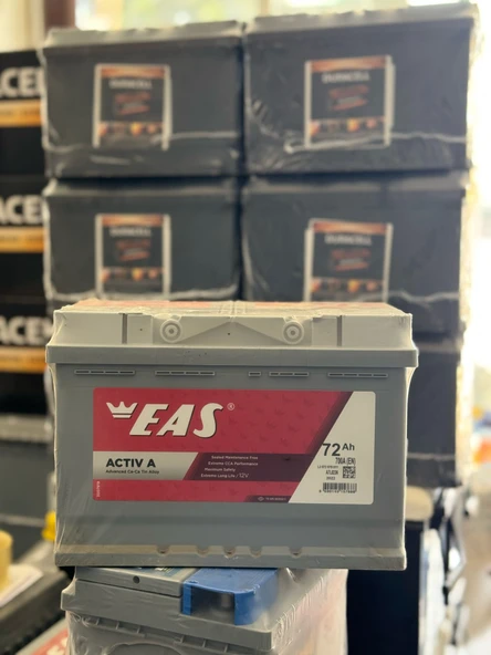 AKÜLERİN KRALI 72AMP EAS AKÜ ürün görseli