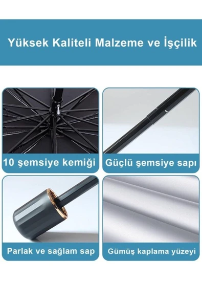 Güneşlik Gölgelik Ön Cam Şemsiyesi Oto Araç İçi Tüm Binek Araçlar İçin Güneşlik Perde - 5