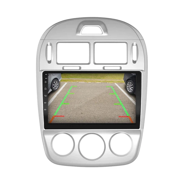 Kia Cerato Araç Multimedya Android Ekran Carplay Double Teyp 4+64 9" 04-06 Silver CADENCE OLD - Resim 3