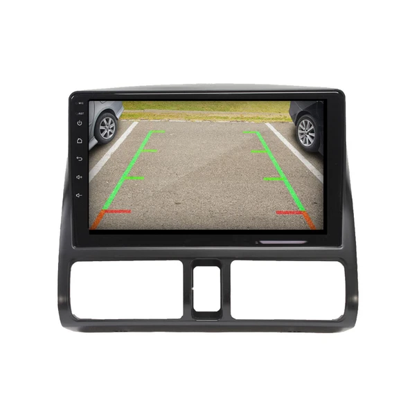 Honda Crv Araç Multimedya Android Ekran Carplay Navigasyon Double Teyp 4+64 9" 01-06 Black CADENCE - Resim 3