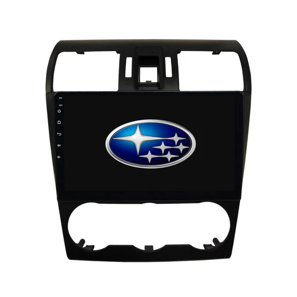 Subaru Forester Araç Multimedya Android Ekran Carplay Double Teyp 4+64 9" 15-18 Black CADENCE