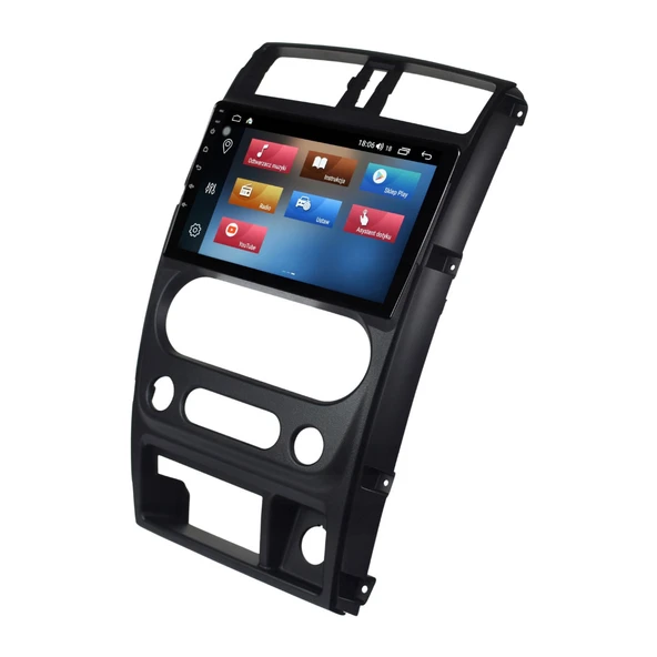 Suzuki Jimny Araç Multimedya Android Ekran Carplay Navigasyon Double Teyp 4+64 9" 06-17 Black CADENCE - 2
