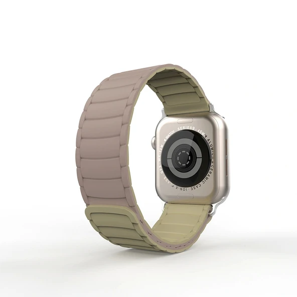 Watch 7 45mm Uyumlu Akıllı Saat Kordonu-122 Silikon Kordon Strap Kayış - 4