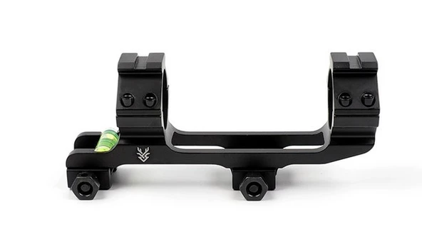 SWAMP DEER CT 25.4/30mm Tek parça 22MM Ray Dürbün montaj ayağı siyah - 3