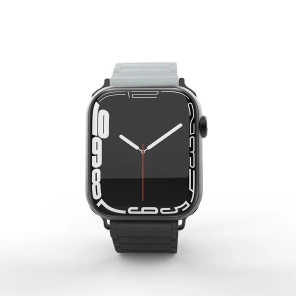Watch 44mm Uyumlu Akıllı Saat Kordonu-122 Silikon Kordon Strap Kayış - 2