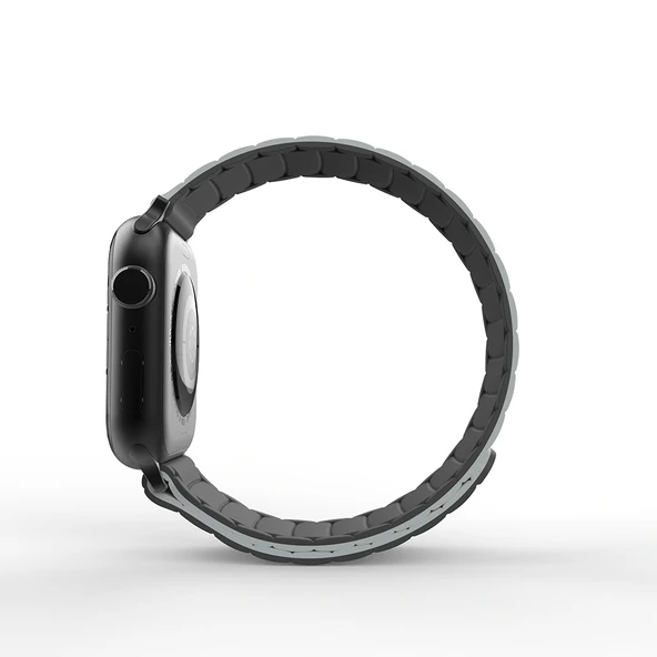 Watch 42mm Uyumlu Akıllı Saat Kordonu-122 Silikon Kordon Strap Kayış - 10