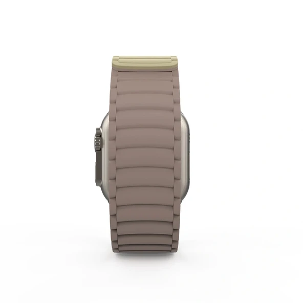 Watch Ultra 49mm Uyumlu Akıllı Saat Kordonu-122 Silikon Kordon Strap Kayış - 10