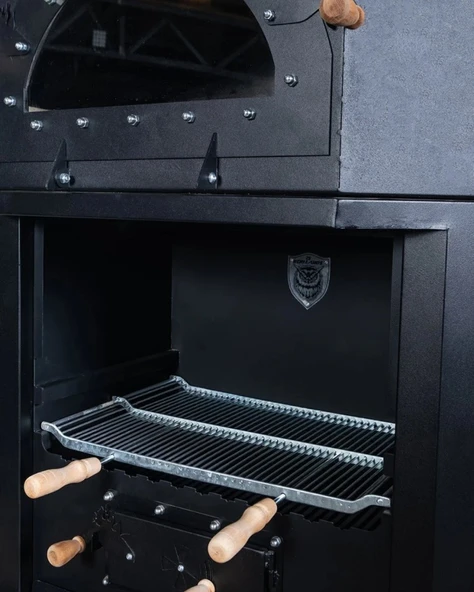 Reyo ZS Hermanos Granit Evyeli Avangarde Köşe Fırınlı Barbekü - Resim 7