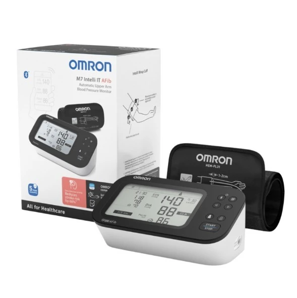 Omron M7 Intelli It Afib HEM-7380T1-EBK Üst Kol Tansiyon Aleti