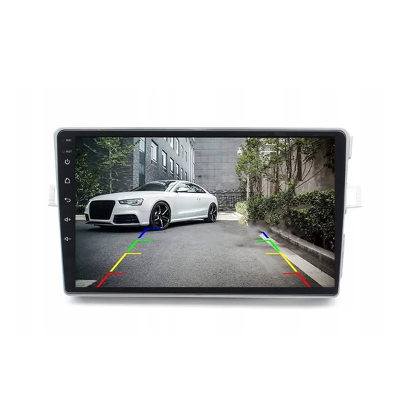 Toyota Verso Araç Multimedya Android Ekran Carplay Navigasyon Double Teyp 4+64 9" 09-17 Silver CADENCE - Resim 4