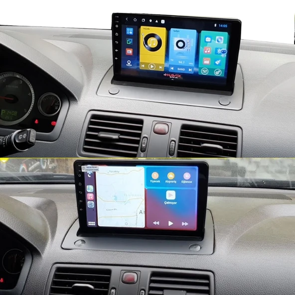 Volvo Xc-90 Araç Multimedya Android Ekran Carplay Navigasyon Double Teyp 4+64 9" 03-11 Black CADENCE - 5
