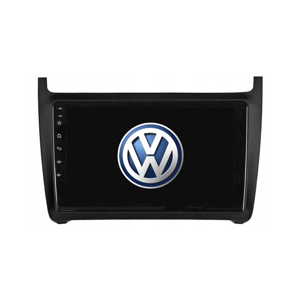Volkswagen Polo 7 Araç Multimedya Android Ekran Carplay Double Teyp 4+64 9" 10-20 Black CADENCE