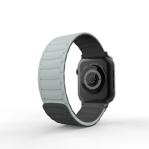 Watch 44mm Uyumlu Akıllı Saat Kordonu-122 Silikon Kordon Strap Kayış - 4