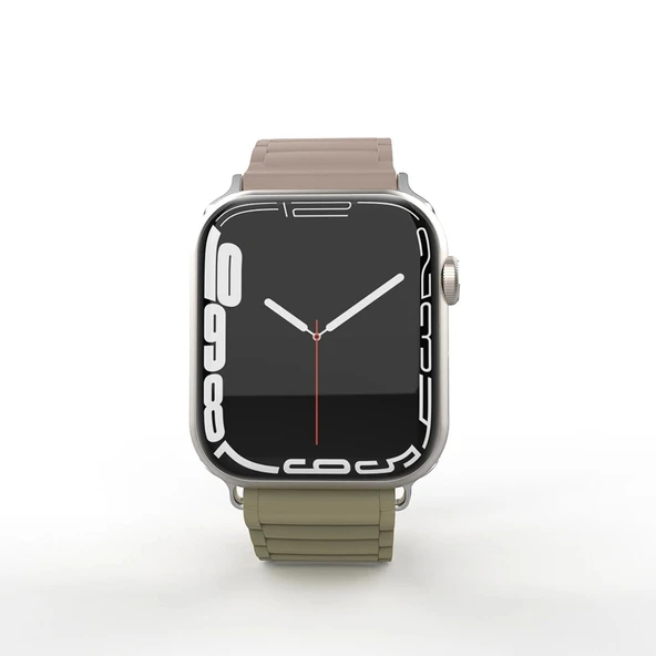 Watch 7 45mm Uyumlu Akıllı Saat Kordonu-122 Silikon Kordon Strap Kayış - 2