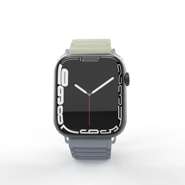Watch 44mm Uyumlu Akıllı Saat Kordonu-122 Silikon Kordon Strap Kayış - 11